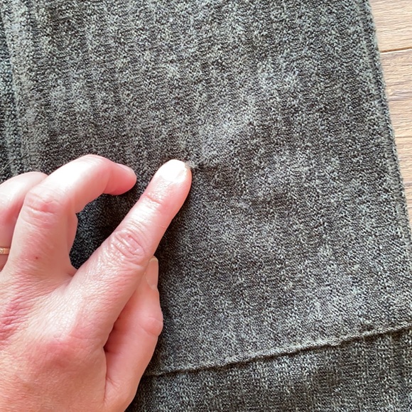 Forest Green Oversized Cardigan with Pockets - Picture 7 of 7